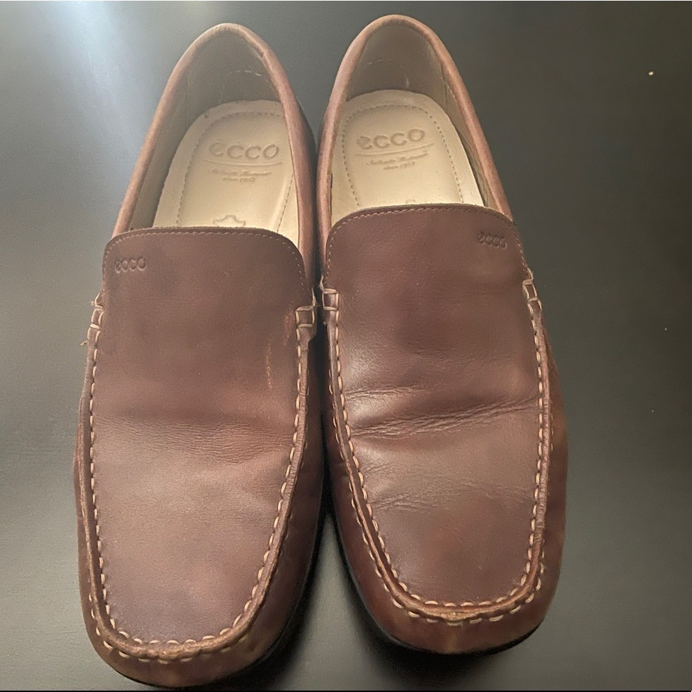 ECCO Moccasin Leather loafer [driver]